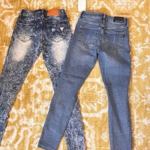 Lot Of 2 BNWT Kendall & Kylie, Celebrity Ace Skinny Jeans Size 1/2